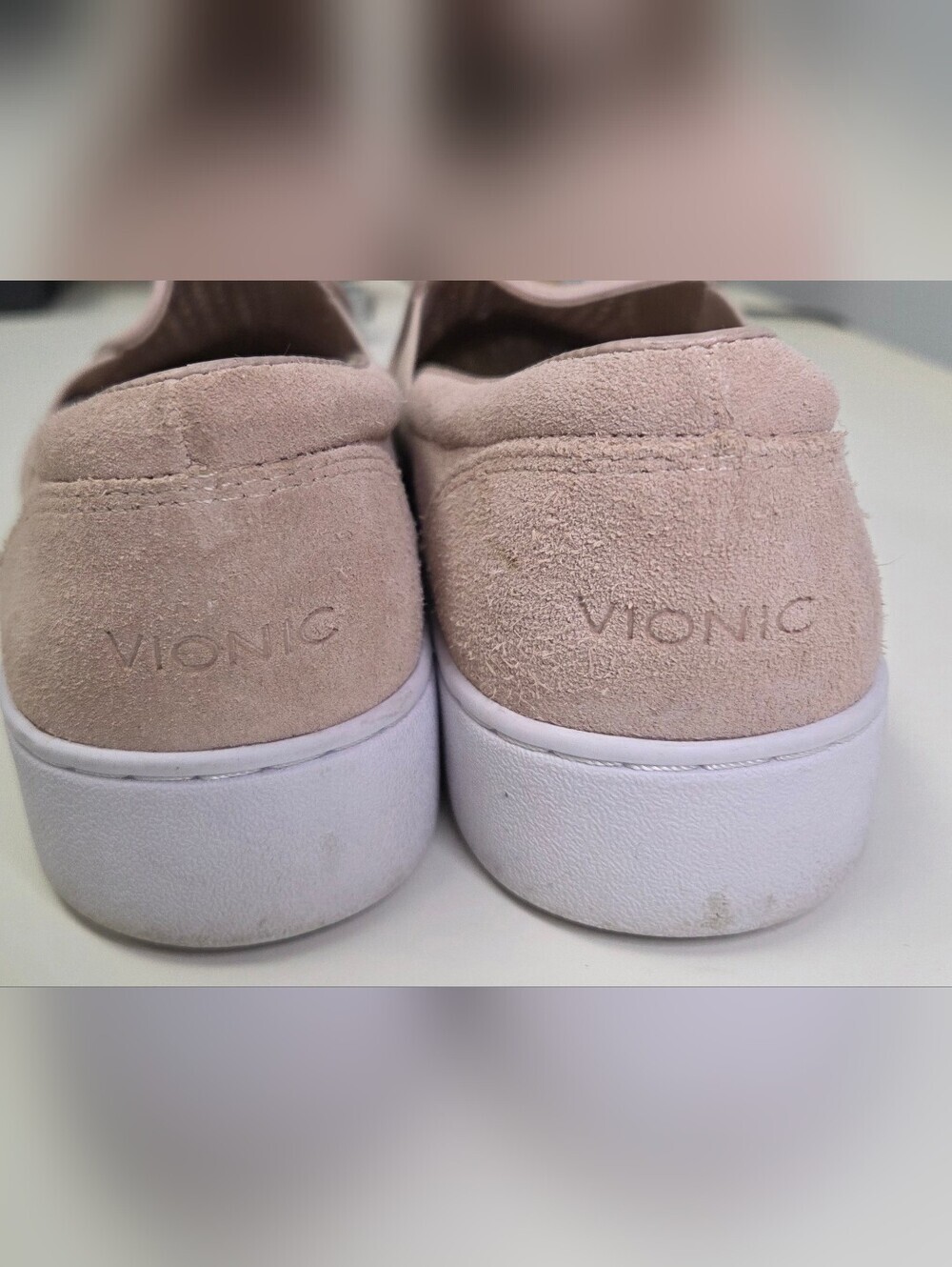 Vionic Kani Slip On Blush Light Pink Shoes Size 8 - Picture 6 of 8